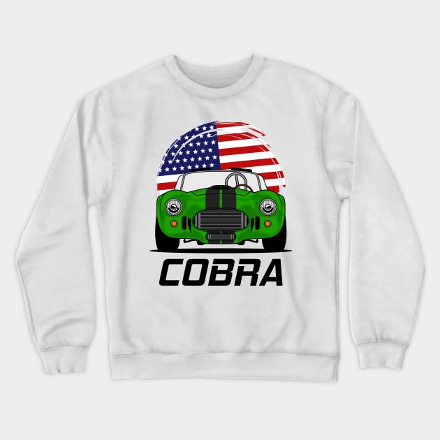 Shelby Cobra Crewneck Sweatshirt by RacingSize